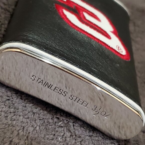 NASCAR Dale Earnhardt #3 Flask, Stainless Steel 3.5 oz. - Picture 7 of 8